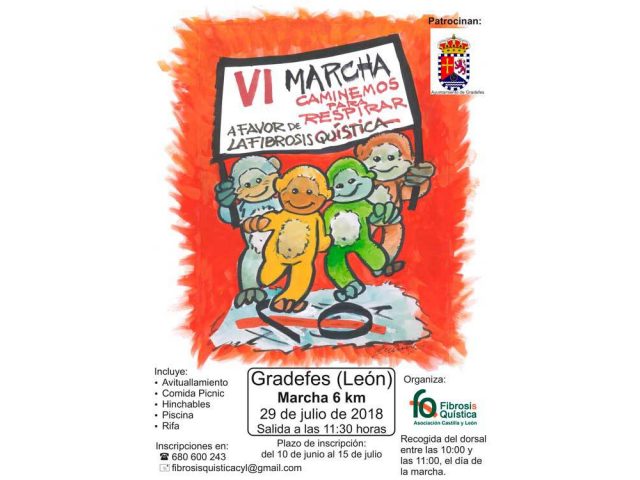 Ya es posible inscribirse en la VI Marcha Caminemos para Respirar, este año en Gradefes (León)