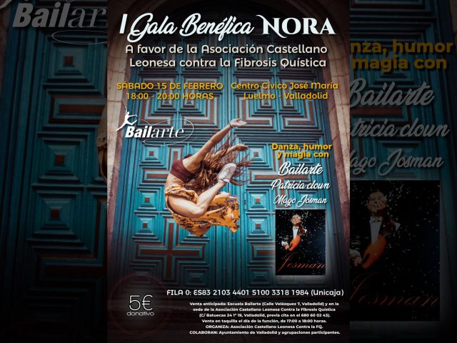 Primera Gala Nora a favor de la Asociación FQCyL, este sábado en Valladolid