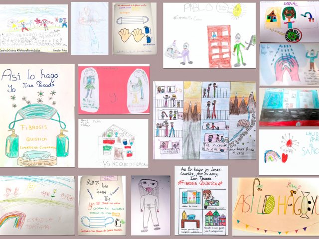 Así lo hacen nuestros niños y niñas: estos son sus dibujos